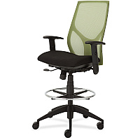 9 to 5 Seating Vault 1468 Task Stool Black Seat Color - 5-star Base - 1 Each (1468Y1A8M401)