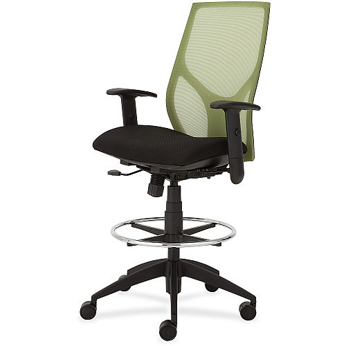 9 to 5 Seating Vault 1468 Task Stool Black Seat Color - 5-star Base - 1 Each (1468Y1A8M401)