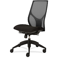 9 to 5 Seating Vault 1460 Armless Task Chair Black Seat Color - 5-star Base - 1 Each (1460Y300M101)