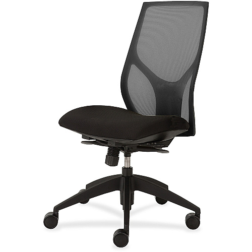 9 to 5 Seating Vault 1460 Armless Task Chair Black Seat Color - 5-star Base - 1 Each (1460Y300M101)