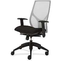 9 to 5 Seating Vault 1460 Task Chair Onyx Seat Color - White Back Color - 5-star Base - 1 Each (1460Y3A8M301)