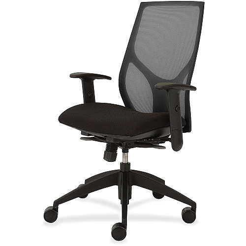 9 to 5 Seating Vault 1460 Task Chair Black Seat Color - 5-star Base - 1 Each (1460Y3A8M101)