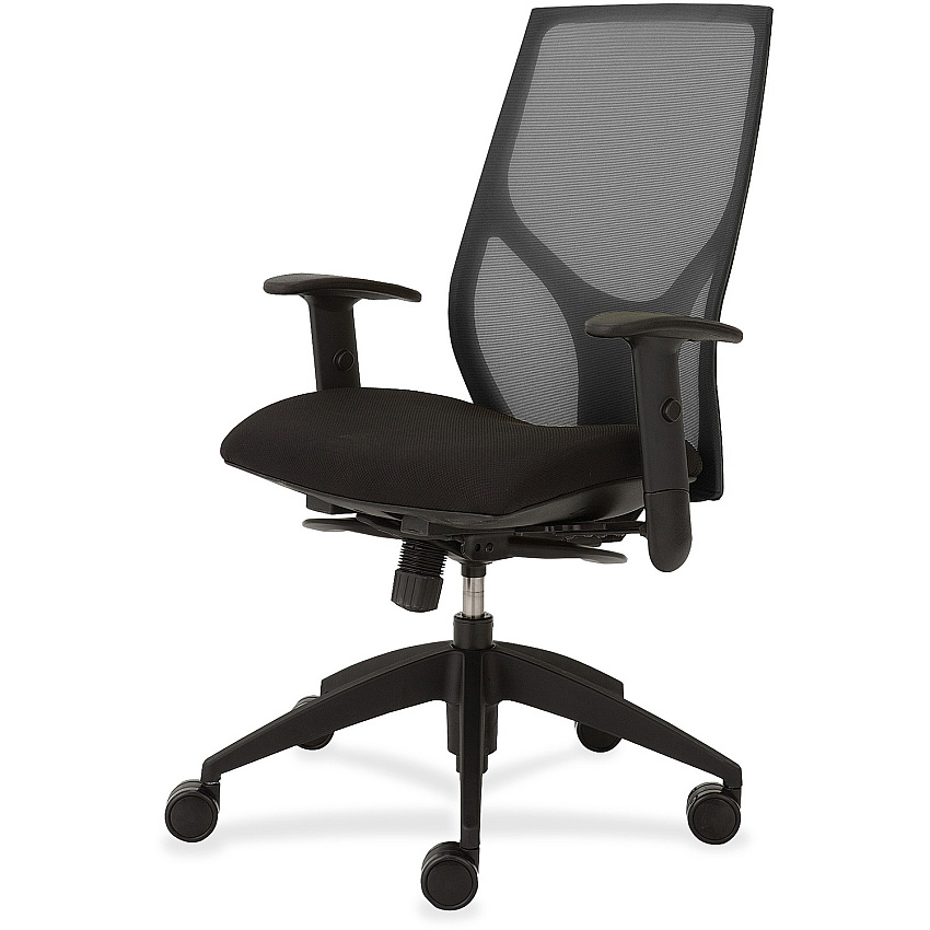 9 to 5 Seating Vault 1460 Task Chair Black Seat Color - 5-star Base - 1 Each (1460Y3A8M101)
