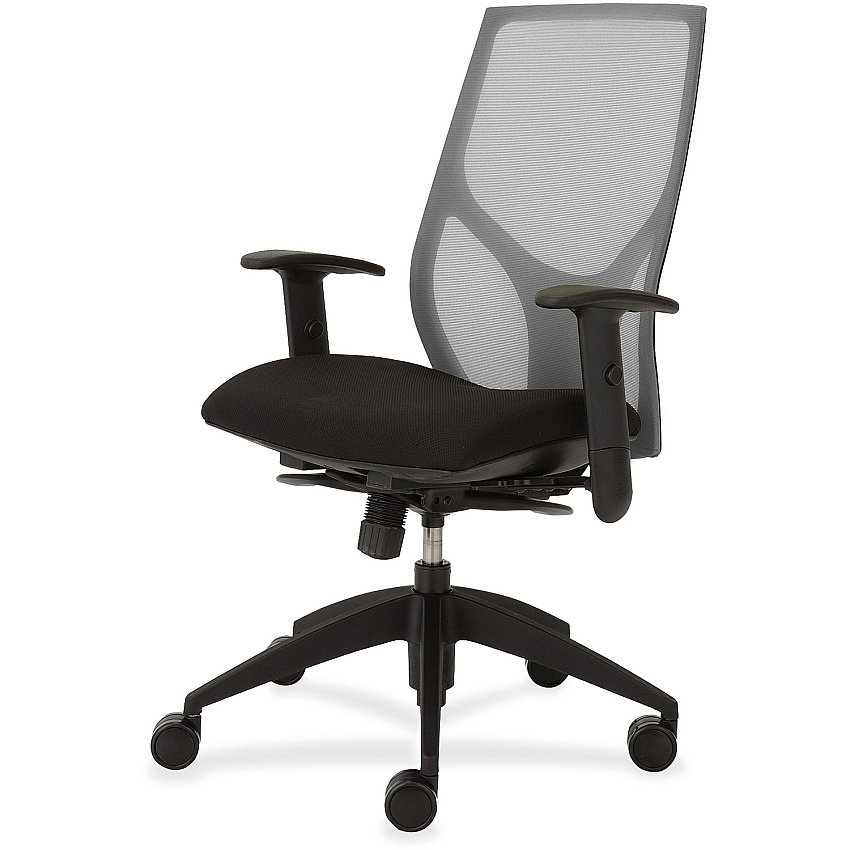 9 to 5 Seating Vault 1460 Task Chair Onyx Seat Color - Gray Back Color - 5-star Base - 1 Each (1460Y3A8M201)
