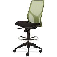 9 to 5 Seating Vault 1468 Armless Task Stool Black Seat Color - 5-star Base - 1 Each (1468Y100M401)