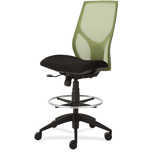 9 to 5 Seating Vault 1468 Armless Task Stool Black Seat Color - 5-star Base - 1 Each (1468Y100M401)