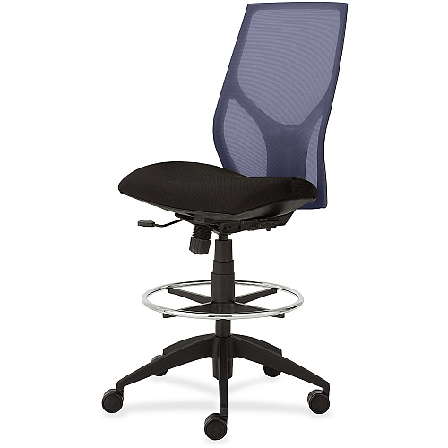9 to 5 Seating Vault 1468 Armless Task Stool Black Seat Color - 5-star Base - 1 Each (1468Y100M601)