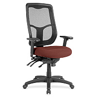 Eurotech Apollo MFHB9SL Executive Chair Cordovan Seat Color - Fabric Seat Material - 5-star Base - Canyon Cordovan - 1 Each (MFH9SL26)