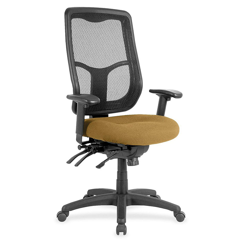 Eurotech Apollo MFHB9SL Executive Chair Nugget Seat Color - Fabric Seat Material - 5-star Base - Canyon Nugget - 1 Each (MFH9SL29)