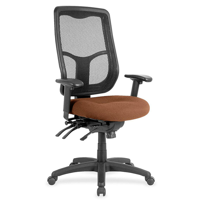 Eurotech Apollo MFHB9SL Executive Chair Nutmeg Seat Color - Fabric Seat Material - 5-star Base - Canyon Nutmeg - 1 Each (MFH9SL30)