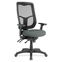 Eurotech Apollo MFHB9SL Executive Chair Fog Seat Color - Fabric Seat Material - 5-star Base - Expo Fog - 1 Each (MFH9SL32)