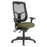 Eurotech Apollo MFHB9SL Executive Chair Leaf Seat Color - Fabric Seat Material - 5-star Base - Expo Leaf - 1 Each (MFH9SL34)