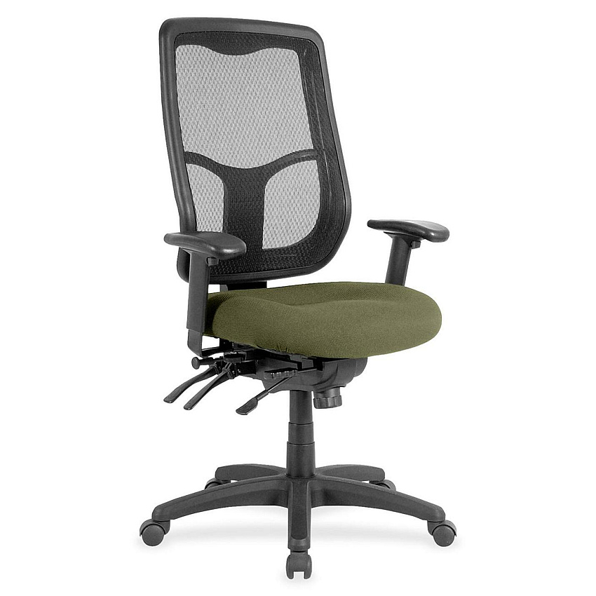 Eurotech Apollo MFHB9SL Executive Chair Leaf Seat Color - Fabric Seat Material - 5-star Base - Expo Leaf - 1 Each (MFH9SL34)