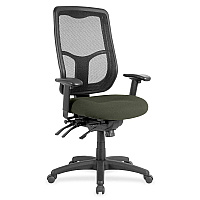 Eurotech Apollo High Back Multi-funtion Task Chair Olive Green Seat Color - Fabric Seat Material - 5-star Base - Perfection Olive Green - 1 Each (MFH9SL67)