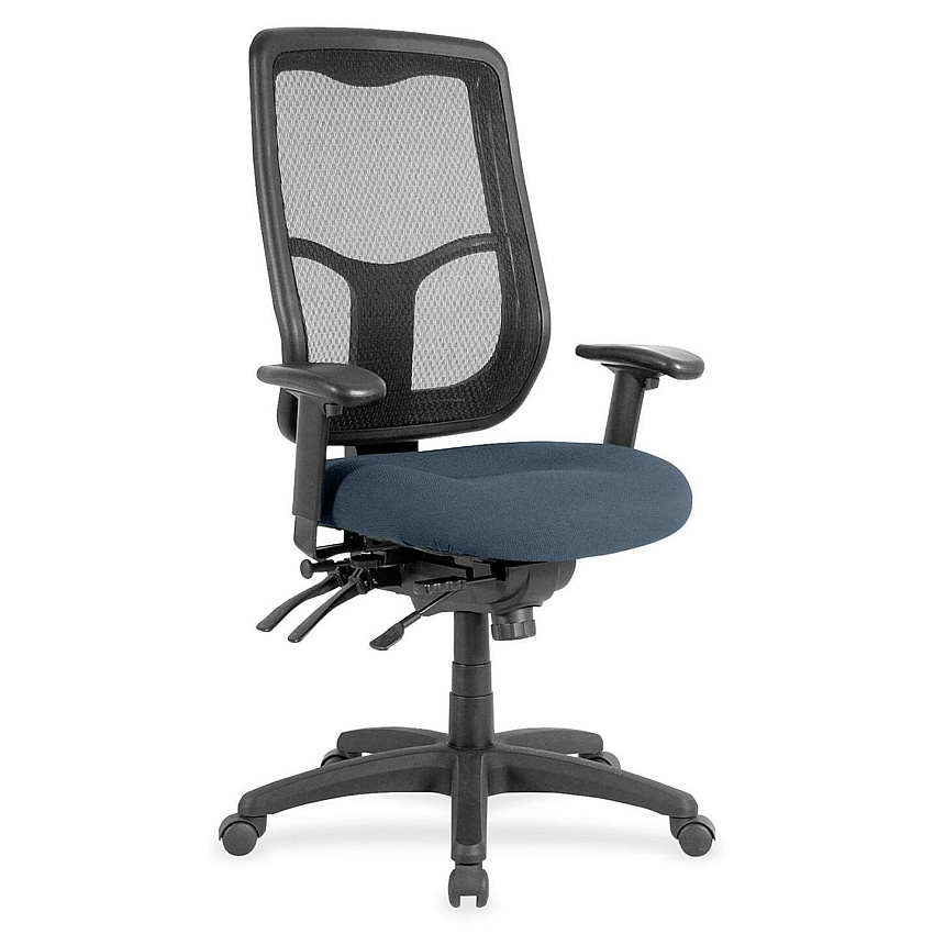 Eurotech Apollo MFHB9SL Executive Chair Chesapeake Seat Color - Fabric Seat Material - 5-star Base - Shire Chesapeake - 1 Each (MFH9SL84)