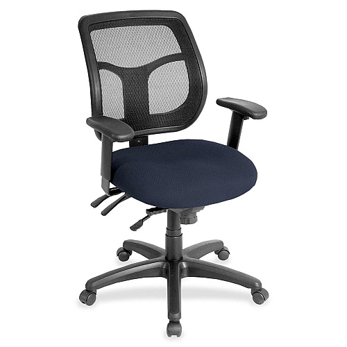 Eurotech Apollo Task Chair Periwinkle Seat Color - Fabric Seat Material - 5-star Base - Insight Periwinkle Blue - 1 Each (MFT94501)