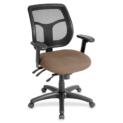 Eurotech Apollo Task Chair Malted Seat Color - Fabric Seat Material - 5-star Base - Fuse Malted - 1 Each (MFT94503)