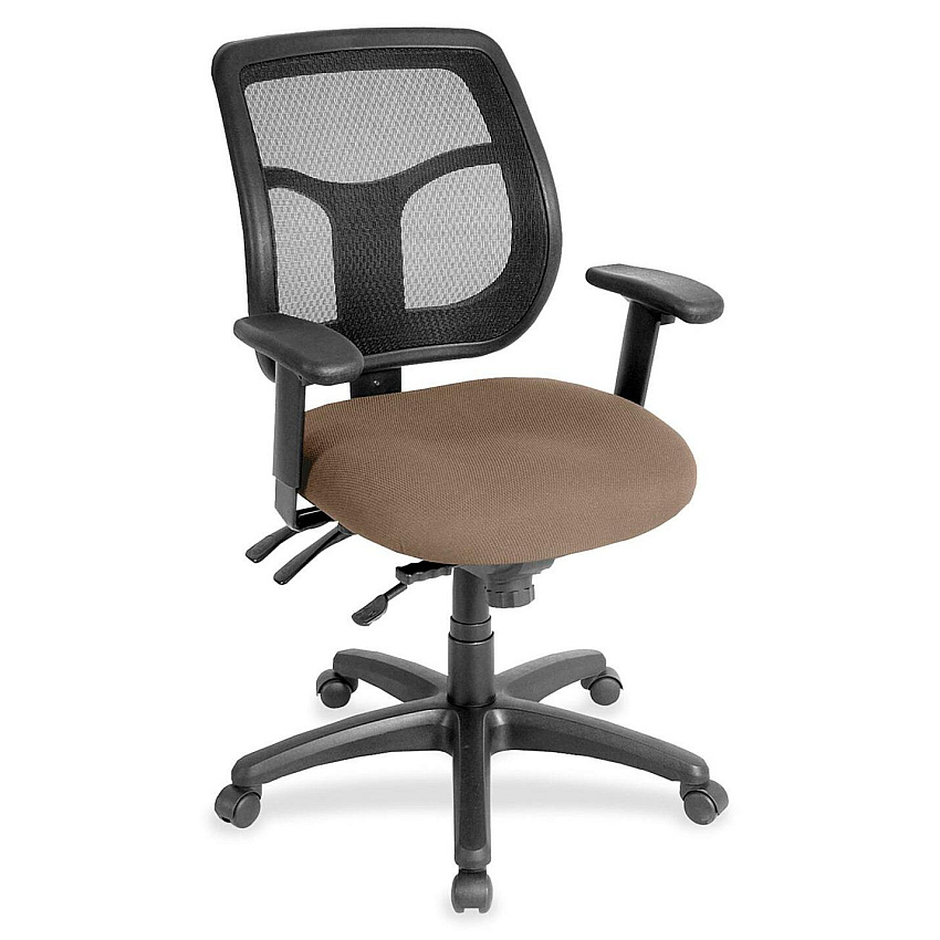 Eurotech Apollo Task Chair Malted Seat Color - Fabric Seat Material - 5-star Base - Fuse Malted - 1 Each (MFT94503)