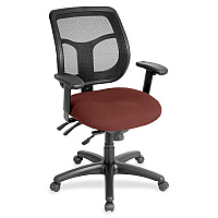 Eurotech Apollo MFT9450 Task Chair Cordovan Seat Color - Fabric Seat Material - 5-star Base - Canyon Cordovan - 1 Each (MFT94526)