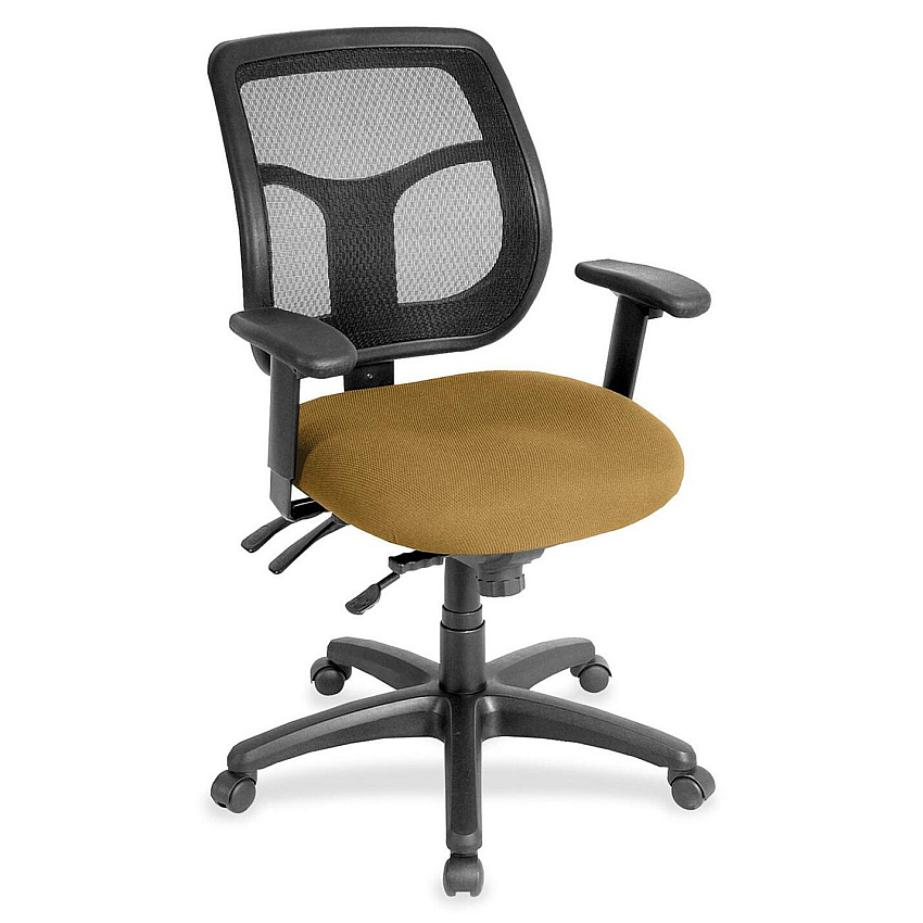 Eurotech Apollo MFT9450 Task Chair Nugget Seat Color - Fabric Seat Material - 5-star Base - Canyon Nugget - 1 Each (MFT94529)