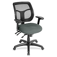 Eurotech Apollo MFT9450 Task Chair Fog Seat Color - Fabric Seat Material - 5-star Base - Expo Fog - 1 Each (MFT94532)