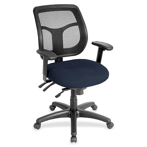 Eurotech Apollo MFT9450 Task Chair Cadet Seat Color - Fabric Seat Material - 5-star Base - Forte Cadet - 1 Each (MFT94543)