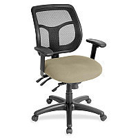 Eurotech Apollo Task Chair Pumice Seat Color - Fabric Seat Material - 5-star Base - Forte Pumice - 1 Each (MFT94545)