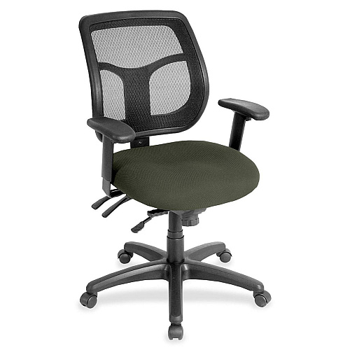 Eurotech Apollo MFT9450 Task Chair Olive Green Seat Color - Fabric Seat Material - 5-star Base - Perfection Olive Green - 1 Each (MFT94567)