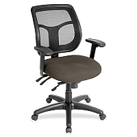 Eurotech Apollo MFT9450 Task Chair Stonewall Seat Color - Fabric Seat Material - 5-star Base - Shire Stonewall - 1 Each (MFT94586)