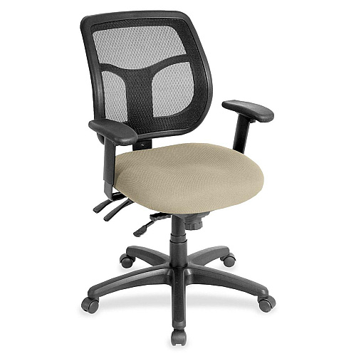 Eurotech Apollo MFT9450 Task Chair Travertine Seat Color - Fabric Seat Material - 5-star Base - Shire Travertine - 1 Each (MFT94587)