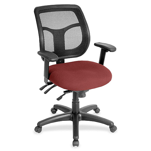 Eurotech Apollo MFT9450 Task Chair Tulip Seat Color - Fabric Seat Material - 5-star Base - Shire Tulip - 1 Each (MFT94588)