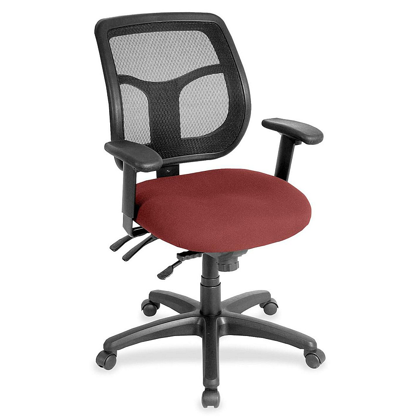 Eurotech Apollo MFT9450 Task Chair Tulip Seat Color - Fabric Seat Material - 5-star Base - Shire Tulip - 1 Each (MFT94588)