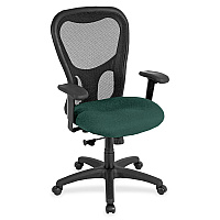 Eurotech Apollo MM9500 Highback Executive Chair Chive Seat Color - Fabric Seat Material - 5-star Base - Forte Chive - 1 Each (MM950042)