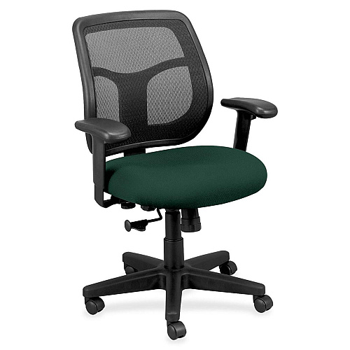 Eurotech Apollo Task Chair Forest Seat Color - Fabric Seat Material - 5-star Base - Insight Forest - 1 Each (MT940050)