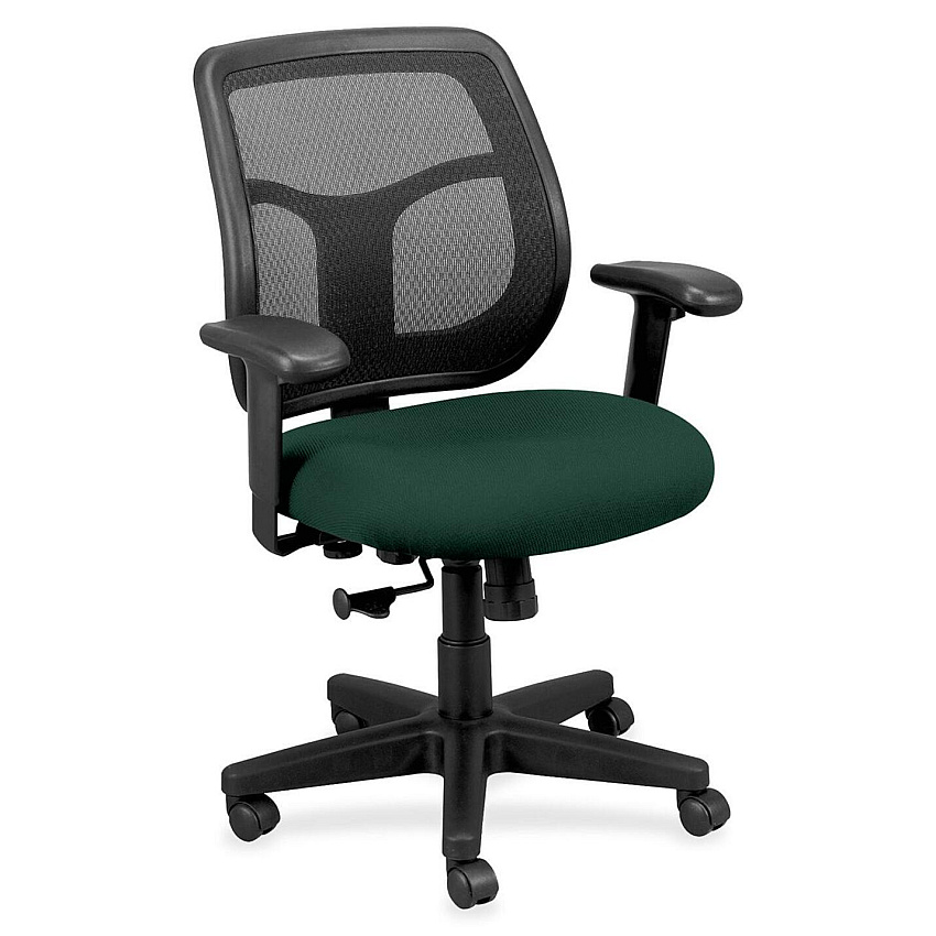 Eurotech Apollo Task Chair Forest Seat Color - Fabric Seat Material - 5-star Base - Insight Forest - 1 Each (MT940050)