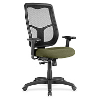 Eurotech Apollo MTHB94 Executive Chair Leaf Seat Color - Fabric Seat Material - 5-star Base - Expo Leaf - 1 Each (MTHB9434)