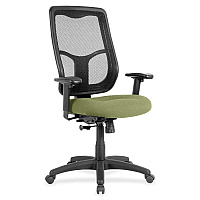 Eurotech Apollo MTHB94 Executive Chair Cress Seat Color - Fabric Seat Material - 5-star Base - Fuse Cress - 1 Each (MTHB9448)