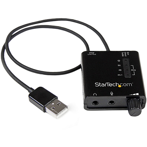 StarTech Usb Sound Card Audio Adapter W/ Spdif (ICUSBAUDIO2D)