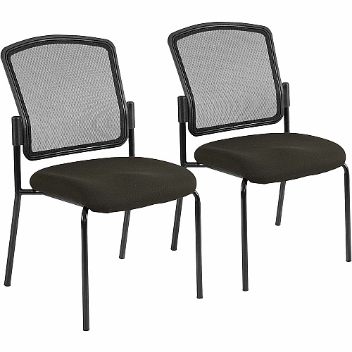 Eurotech Dakota 2 7014 Guest Chair Pepper Seat Color - Fabric Seat Material - Steel Frame Material - Four-legged Base - Fuse Pepper - 2 / Carton (701404)