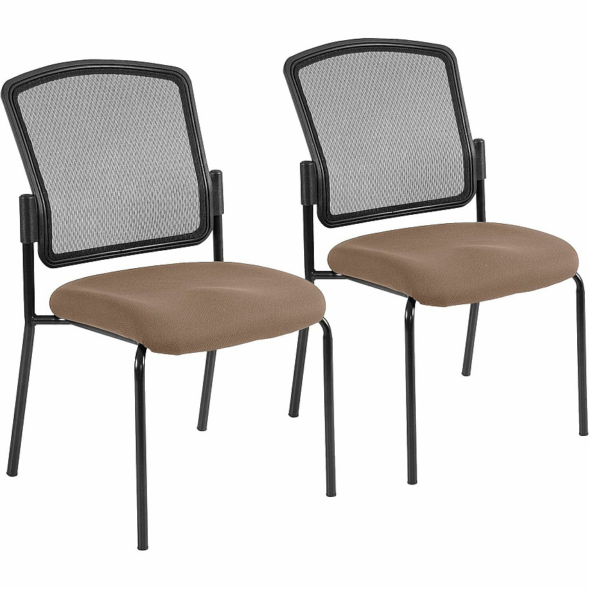 Eurotech Dakota 2 7014 Guest Chair Malted Seat Color - Fabric Seat Material - Steel Frame Material - Four-legged Base - Fuse Malted - 2 / Carton (701403)