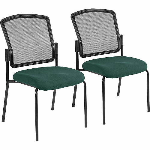 Eurotech Dakota 2 7014 Guest Chair Chive Seat Color - Fabric Seat Material - Steel Frame Material - Four-legged Base - Forte Chive - 2 / Carton (701442)