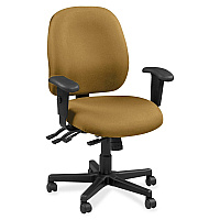 Eurotech 4x4 49802A Task Chair Nugget Seat Color - Leather Seat Material - Nugget Back Color - Leather Back Material - 5-star Base - Canyon Nugget - 1 Each (4980229)