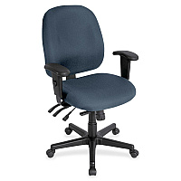 Eurotech 4x4 498SL Task Chair Chesapeake Seat Color - Fabric Seat Material - Chesapeake Back Color - Fabric Back Material - 5-star Base - Shire Chesapeake - 1 Each (498SL84)