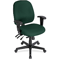 Eurotech 4x4 Task Chair Forest Seat Color - Fabric Seat Material - Forest Back Color - Fabric Back Material - 5-star Base - Insight Forest - 1 Each (498SL50)