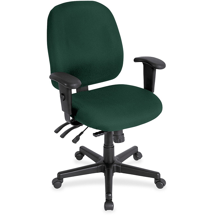 Eurotech 4x4 Task Chair Forest Seat Color - Fabric Seat Material - Forest Back Color - Fabric Back Material - 5-star Base - Insight Forest - 1 Each (498SL50)
