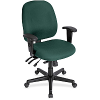 Eurotech 4x4 498SL Task Chair Chive Seat Color - Fabric Seat Material - Chive Back Color - Fabric Back Material - 5-star Base - Forte Chive - 1 Each (498SL42)