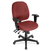 Eurotech 4x4 Task Chair Tulip Seat Color - Fabric Seat Material - Tulip Back Color - Fabric Back Material - 5-star Base - Shire Tulip - 1 Each (498SL88)