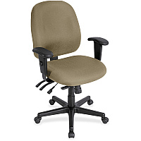 Eurotech 4x4 498SL Task Chair Latte Seat Color - Fabric Seat Material - Latte Back Color - Fabric Back Material - 5-star Base - Expo Latte - 1 Each (498SL33)