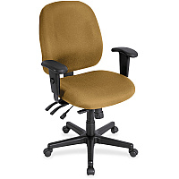 Eurotech 4x4 498SL Task Chair Nugget Seat Color - Fabric Seat Material - Nugget Back Color - Fabric Back Material - 5-star Base - Canyon Nugget - 1 Each (498SL29)