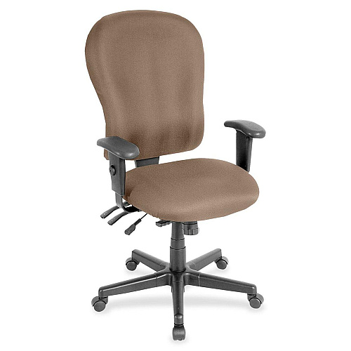 Eurotech 4x4 XL FM4080 High Back Malted Seat Color - Fabric Seat Material - Malted Back Color - Fabric Back Material - 5-star Base - Fuse Malted - 1 Each (FM408003)